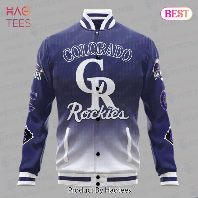 Official Colorado Rockies Bomber Jacket - Stylish Team Apparel For Fans - Image 2