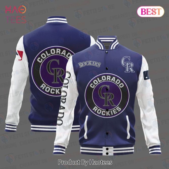 Colorado Rockies Varsity Jacket - Stylish Mlb Fan Apparel For Game Day