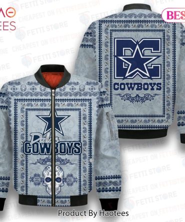 Luxury Dallas Cowboys Classic Pattern Nfl 3D Bomber Jacket