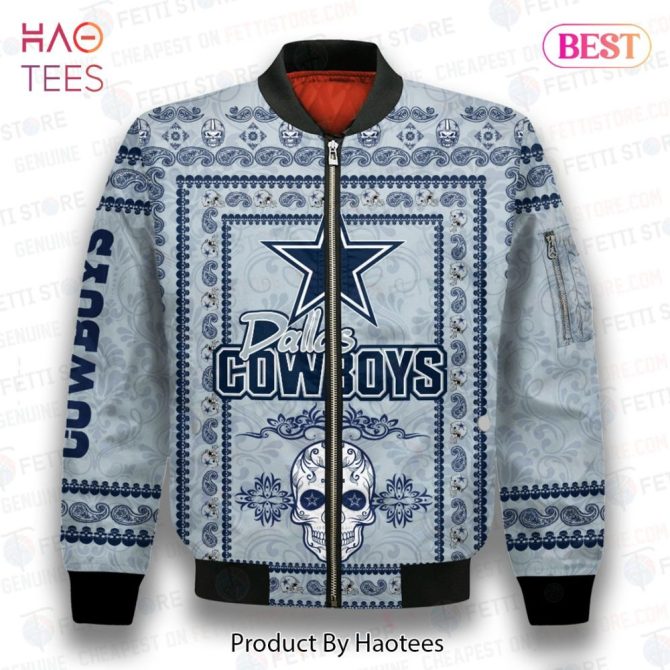 Luxury Dallas Cowboys Classic Pattern Nfl 3D Bomber Jacket - Image 2