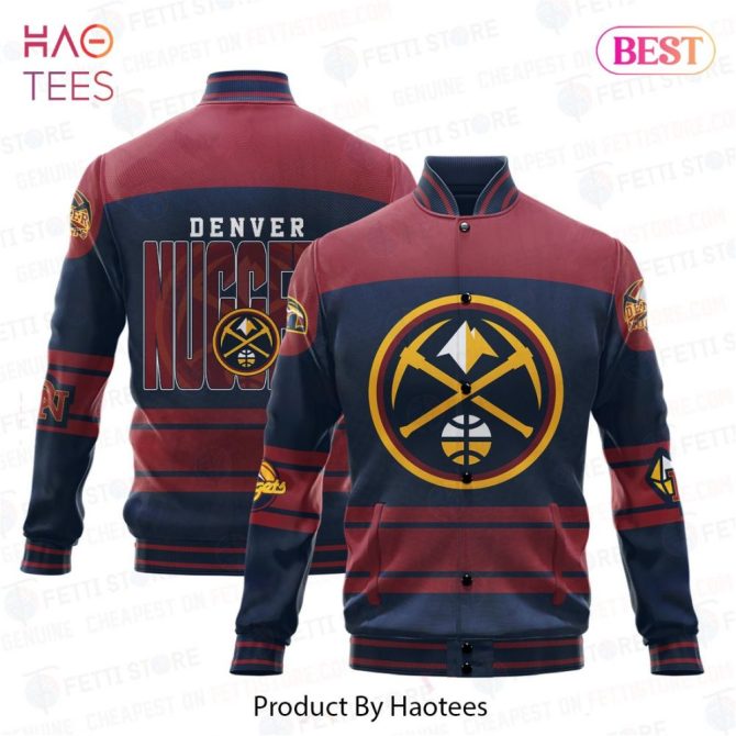 Denver Nuggets Varsity Jacket – Premium Fan Gear By Haotees