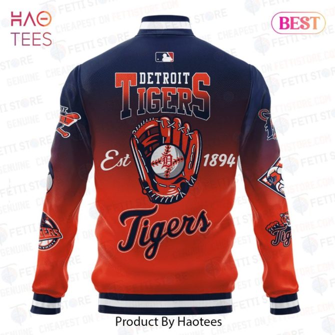 Detroit Tigers Vintage Baseball Jacket - Stylish Fan Gear By Haotees - Image 3