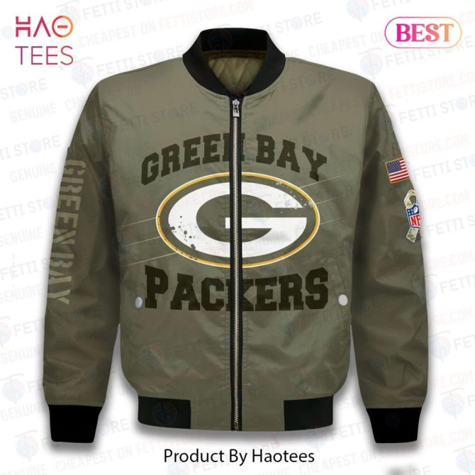 Luxury Green Bay Packersnational Football League   Unisex Aop Bomber Jacket - Image 2
