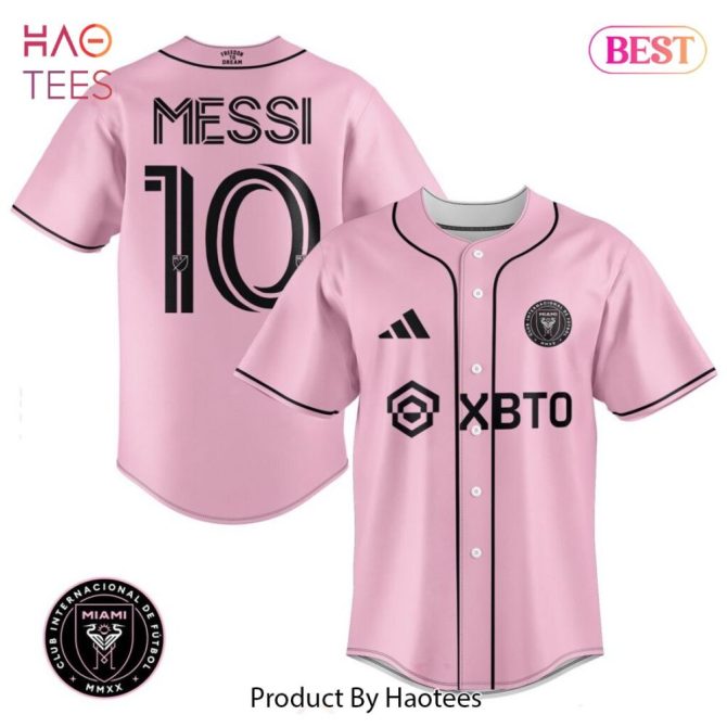 Inter Miami Cf Pink Soccer Jersey - Messi #10 - Limited Edition Fan Gear
