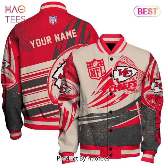 Custom Kansas City Chiefs Nfl Jacket – Personalized Fan Gear, Ultimate Gift!