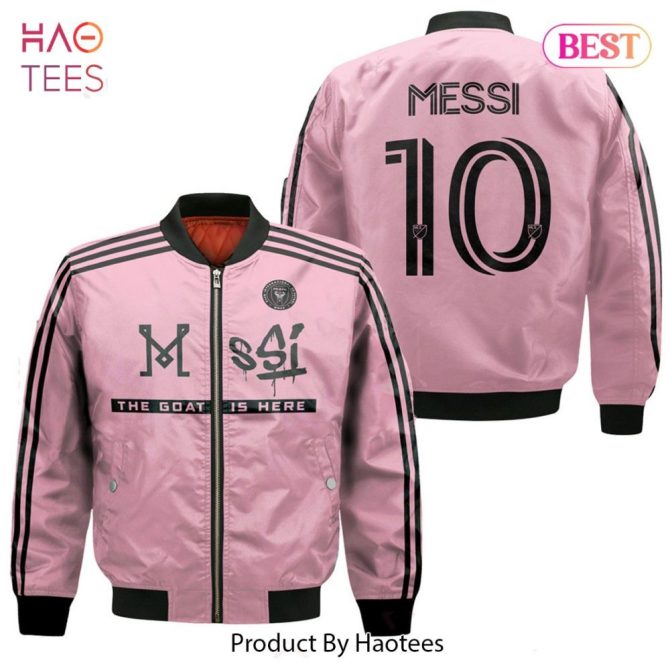 Luxury Lionel Messi Inter Miami Cf Unisex 3D Bomber Jacket