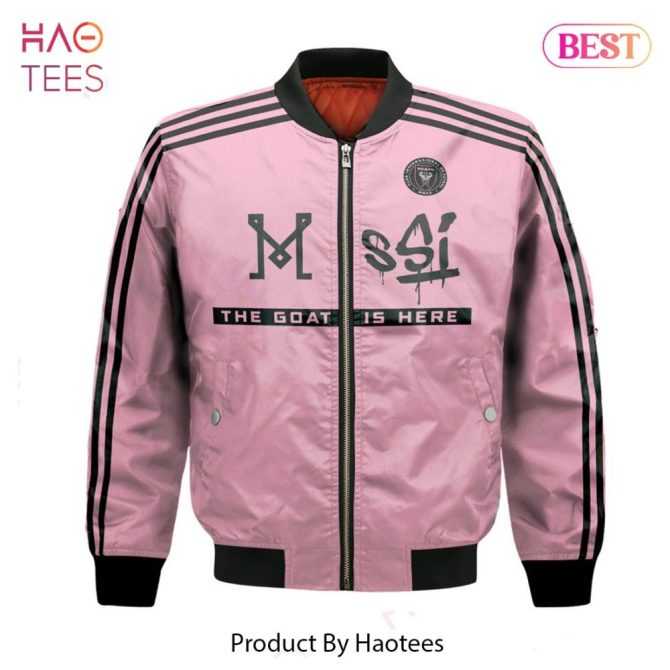 Luxury Lionel Messi Inter Miami Cf Unisex 3D Bomber Jacket - Image 2