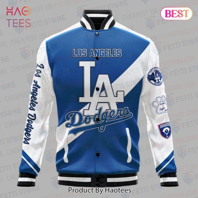 Customizable Los Angeles Dodgers Varsity Jacket - Personalized Name & Number - Image 2