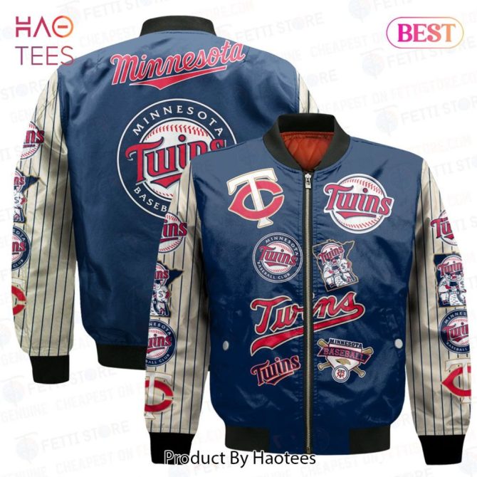 Luxury Minnesota Twinsmajor League Baseball   Unisex Aop Bomber Jacket