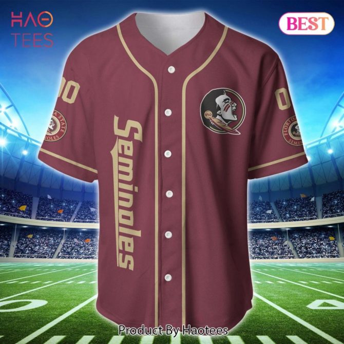 Custom Seminoles Baseball Jersey - Personalized Name & Number - Perfect Fan Gift - Image 3