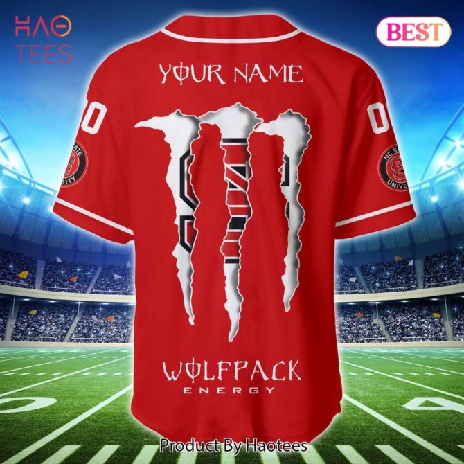 Custom Wolfpack Jersey - Personalized Name & Number - Perfect Gift For Fans! - Image 2