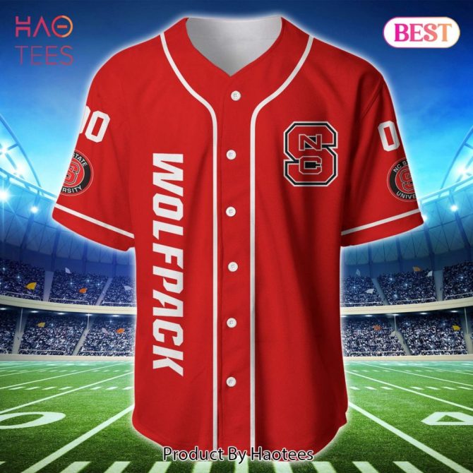 Custom Wolfpack Jersey - Personalized Name & Number - Perfect Gift For Fans! - Image 3