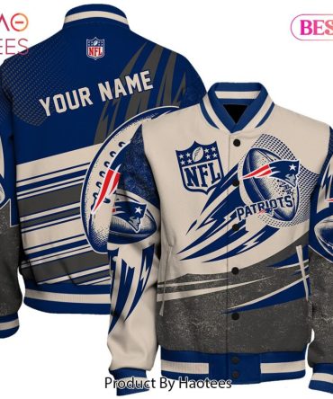 Customizable Nfl Patriots Jacket - Personalized Name Design For Fans