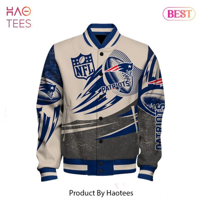 Customizable Nfl Patriots Jacket - Personalized Name Design For Fans - Image 2