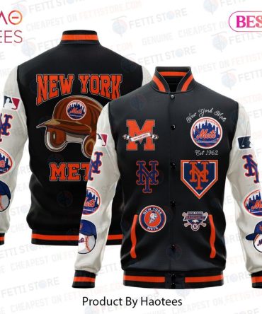 Ny Mets Varsity Jacket - Premium Baseball Fan Gear By Haotees