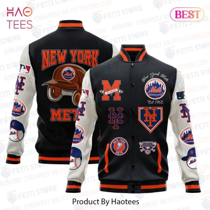 Ny Mets Varsity Jacket - Premium Baseball Fan Gear By Haotees