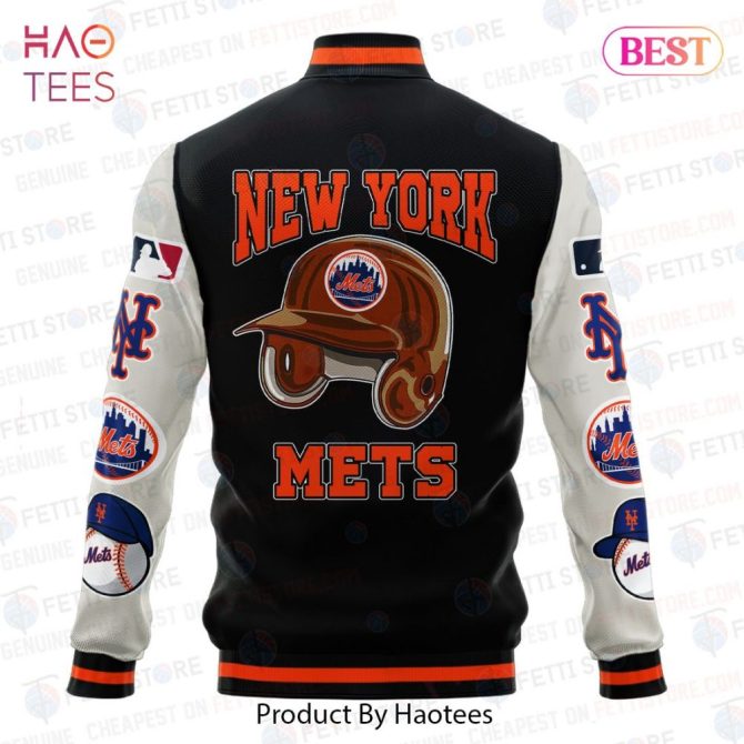Ny Mets Varsity Jacket - Premium Baseball Fan Gear By Haotees - Image 3