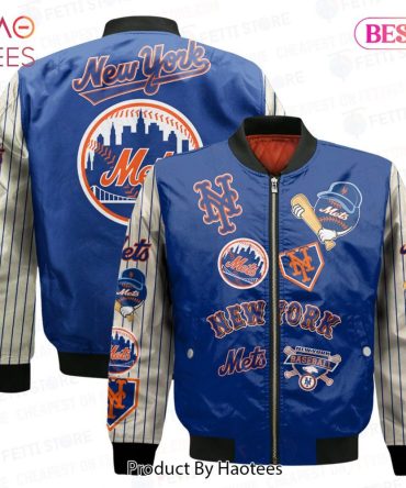 Luxury New York Metsmajor League Baseball   Unisex Aop Bomber Jacket