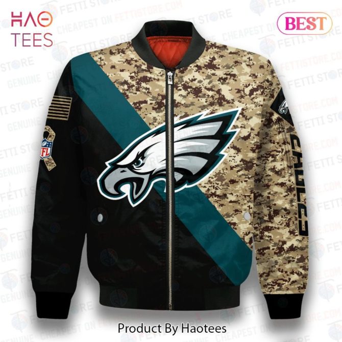 Luxury Philadelphia Eaglesnational Football League Aop Bomber Jacket - Image 2
