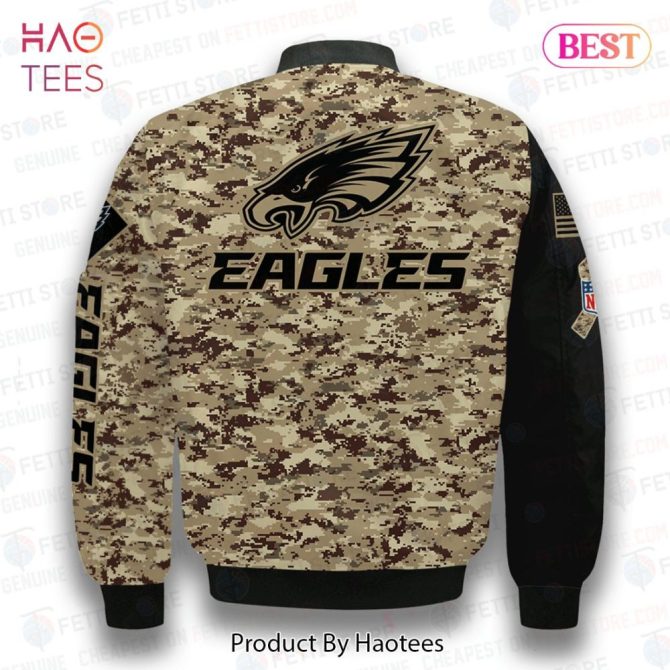 Luxury Philadelphia Eaglesnational Football League Aop Bomber Jacket - Image 3
