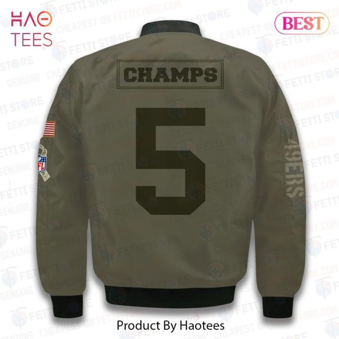 Luxury San Francisco 49Ersnational Football League   Unisex Aop Bomber Jacket - Image 3