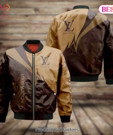 Lv Brown Bomber Jacket Lv Luxury Clothing Clothes Outfit