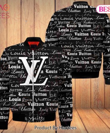 Lv Lv Black Bomber Jacket Luxury Brand Clothing Clothes Outfit