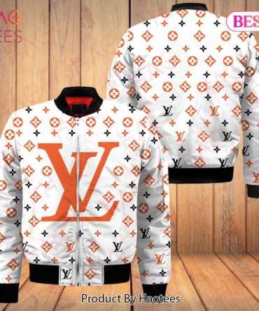 Stylish Monogram Bomber Jacket - Trendy Design, Perfect For Any Season