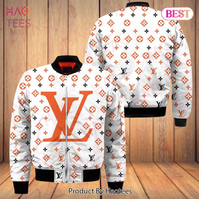 Stylish Monogram Bomber Jacket - Trendy Design, Perfect For Any Season
