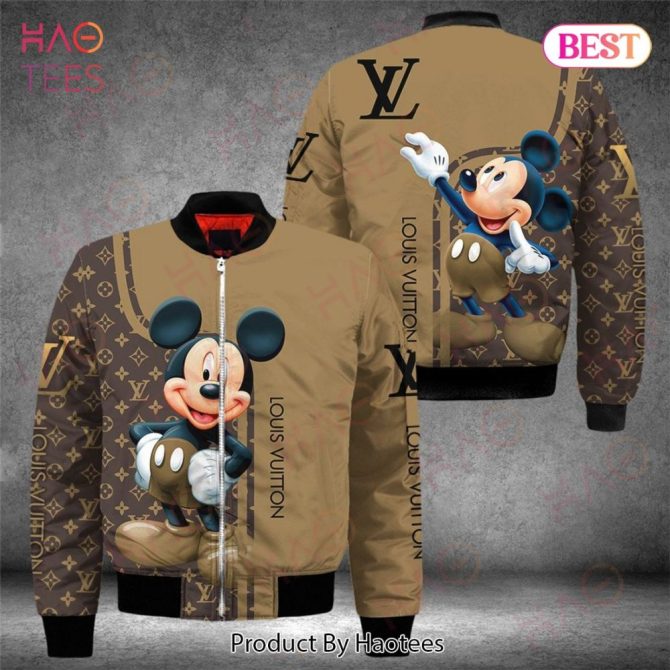 Trendy Designer Mickey Mouse Bomber Jacket - Stylish & Comfortable Outerwear For Fans