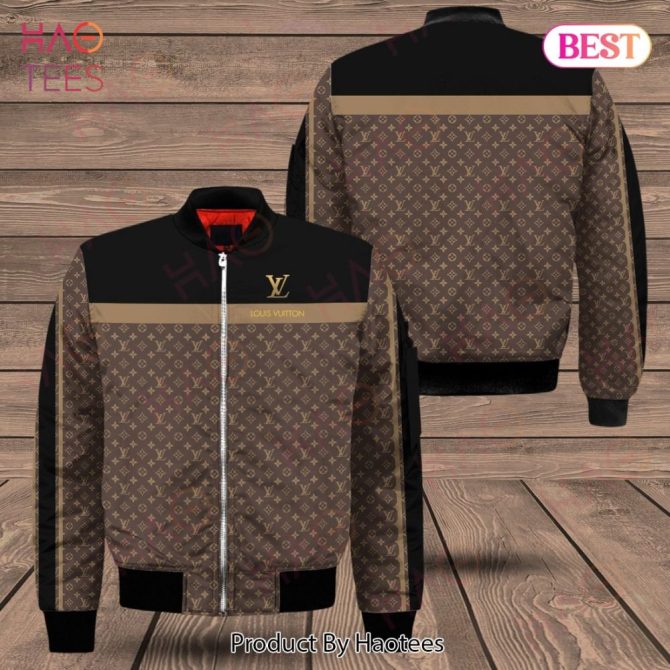 Lv Monogram Bomber Jacket Lv Luxury Clothing Clothes Outfit