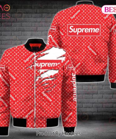 Lv Sprm Red Bomber Jacket Lv Luxury Clothing Clothes Outfit