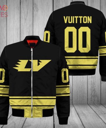 Stylish Black & Yellow Varsity Jacket - Bold Design, Unisex, Trendy Outerwear