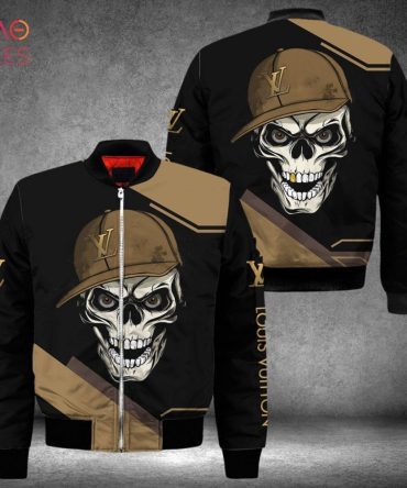 Edgy Skull Bomber Jacket – Trendy Streetwear With Bold Design – Unisex Fashion Statement
