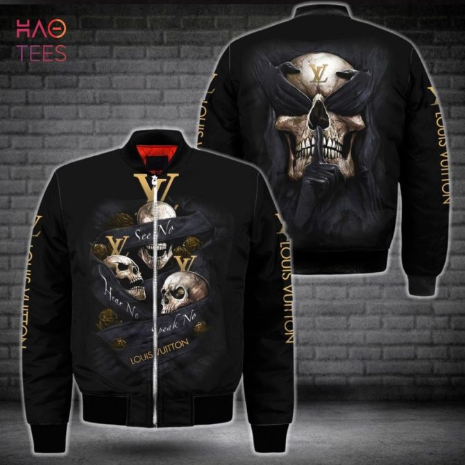 Luxury Skull Design Bomber Jacket - Bold Gothic Style And Premium Quality