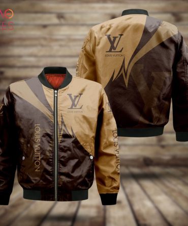 Stylish Men'S Designer Brown Bomber Jacket - Trendy, Comfortable & Warm