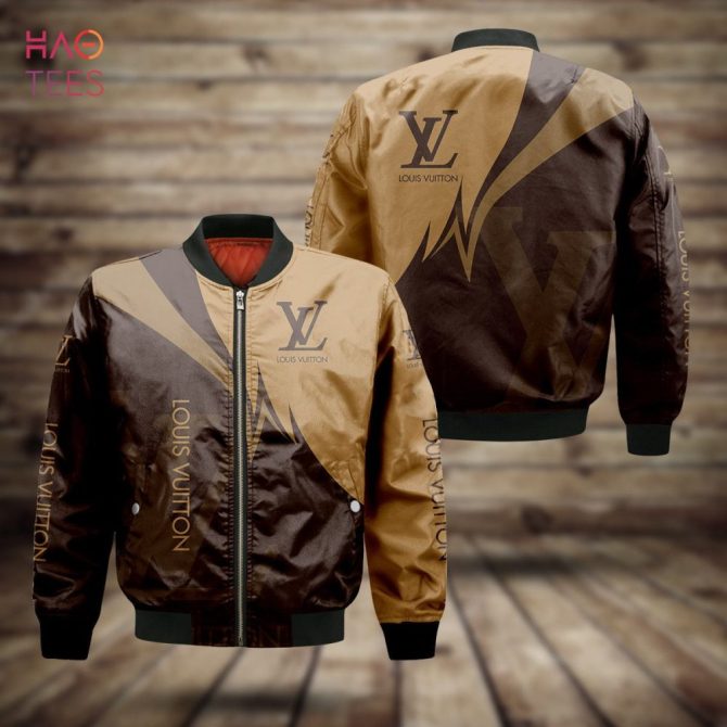 Stylish Men'S Designer Brown Bomber Jacket - Trendy, Comfortable & Warm