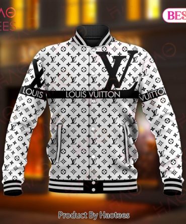 Louis Vuitton Mix White Varsity Jacket Limited Edition