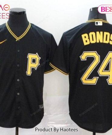 Authentic Black Baseball Jersey - Classic '24' Design - Premium Quality Team Apparel