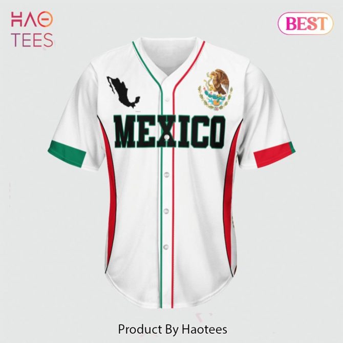 Authentic Mexico Baseball Jersey - Premium Quality, Celebrate Mexican Pride!