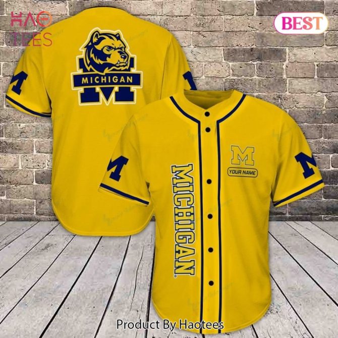 Custom Michigan Baseball Jersey - Personalized Team Spirit Apparel