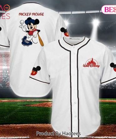 Disney Mickey Mouse Baseball Jersey - Officially Licensed Fan Apparel