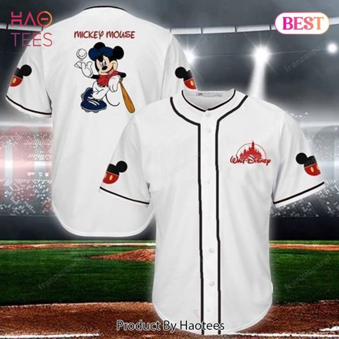Disney Mickey Mouse Baseball Jersey - Officially Licensed Fan Apparel