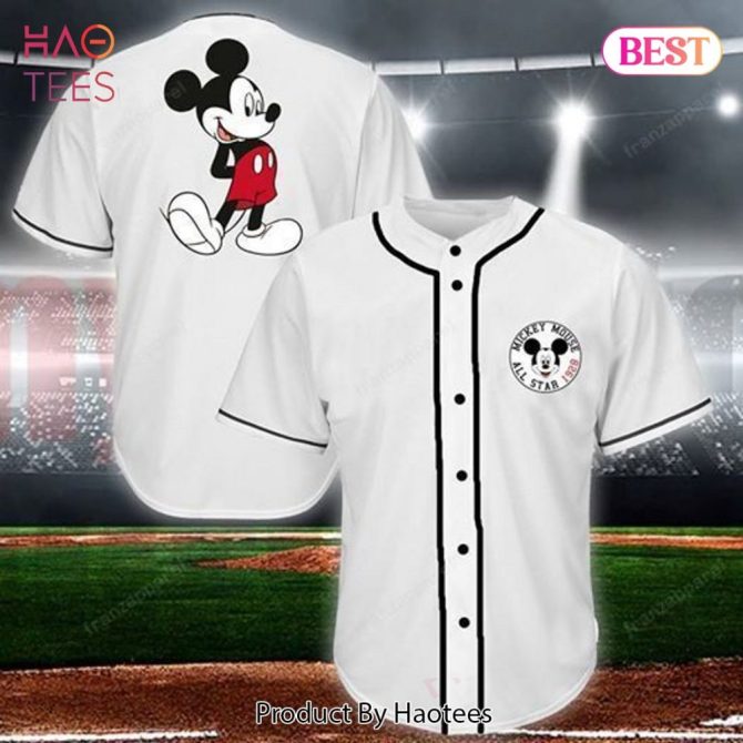 Disney Mickey Mouse Baseball Jersey – Classic Cartoon Fan Apparel