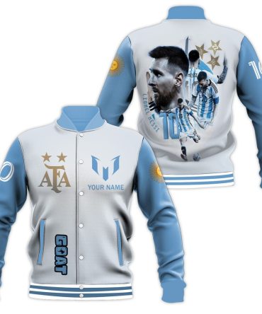 Customizable Soccer Legend Varsity Jacket – Personalized Name & Iconic Design