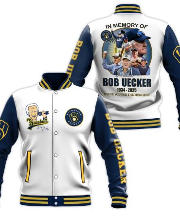 Bob Uecker Tribute Jacket - Milwaukee Brewers Baseball Memorabilia - Limited Edition