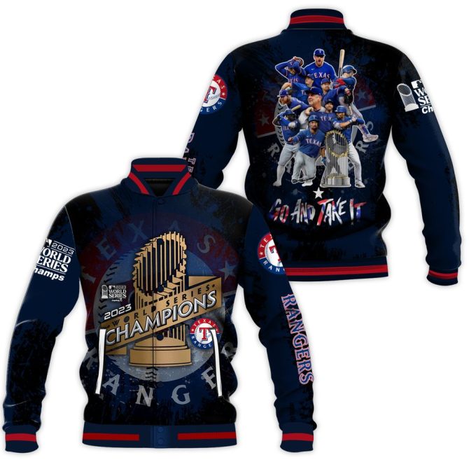 2023 Texas Rangers World Series Champions Jacket – Celebrate Victory In Style!