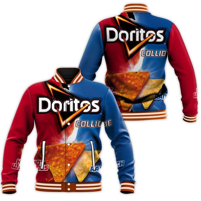 Bold Doritos Collide Jacket - Unique Snack-Inspired Streetwear Fashion