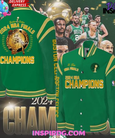 Boston Celtics 2024 Nba Finals Champions Limited Edition Baseball Jacket Stylish Design