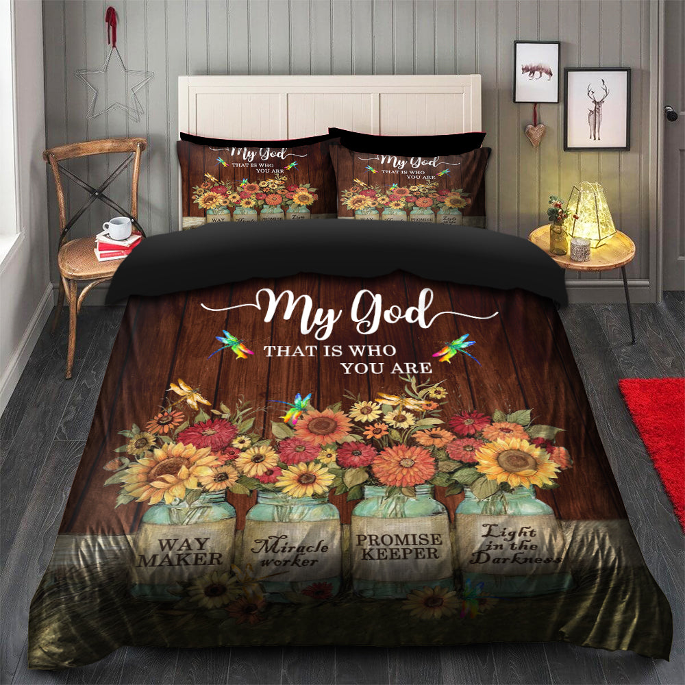 My God That Is Who You Are Bedding Set Duvet Cover And 2 Pillowcases - Image 2